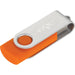 Orange Custom USB Flash Drive 1GB of memory