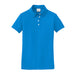 Photo Blue Nike Dri-FIT Ladies Texture Shirt With Logo