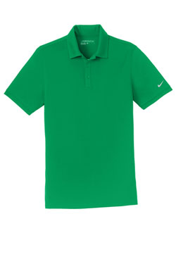 Pine Green Nike Dri-FIT Players Modern Fit Polo With Logo