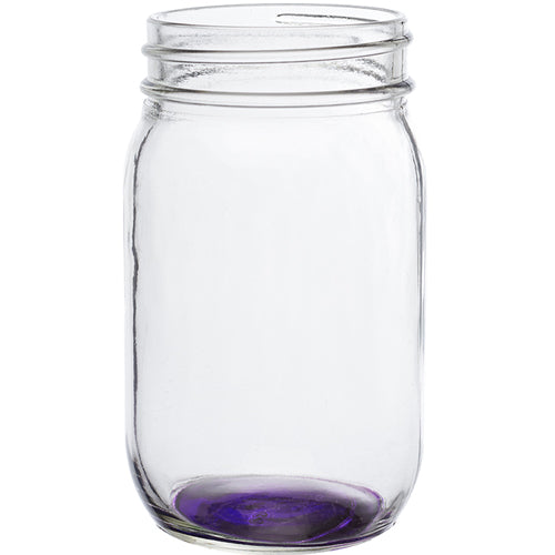 Wholesale Modern Design Transparent Glass Drinking Mason Jar with