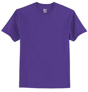 Purple Custom Hanes Tagless T-Shirt