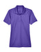 Purple Ladies Dry Wicking Polo With Logo