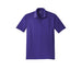 Purple Micropique Sport Wick Polo With Logo