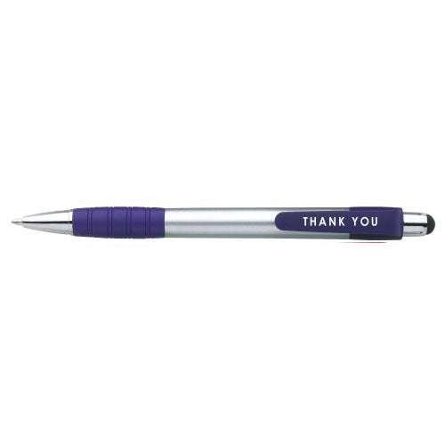 Purple Custom Stylus Ballpoint Pen