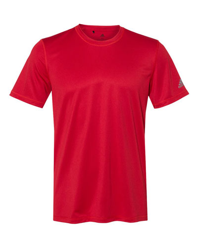 Red Custom Adidas Sport T-Shirt