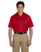 Red Custom Dickies Work Shirt