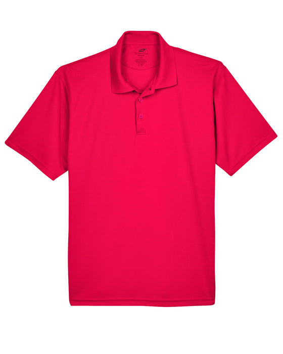 Red Cool & Dry Mesh Piqué Polo With Logo