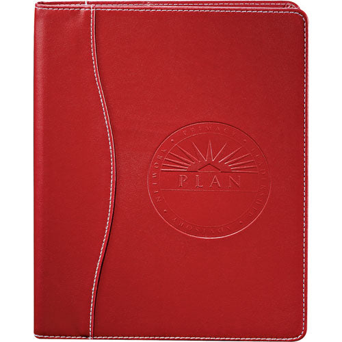 Red Custom Hardcover Journal Notepad