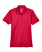 Red Ladies Dry Wicking Polo With Logo