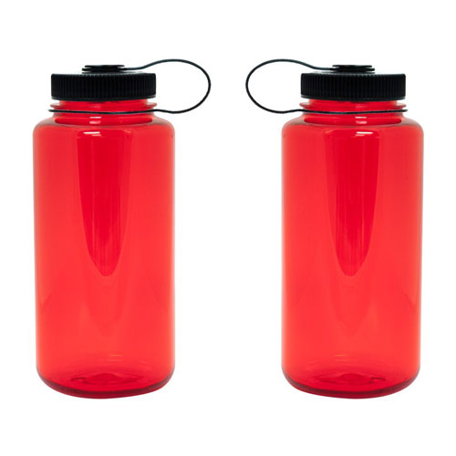Crimson Indiana Hoosiers 32oz. Nalgene Sustainable Wide Mouth Water Bottle