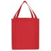 Red Custom Reusable Grocery Bag
