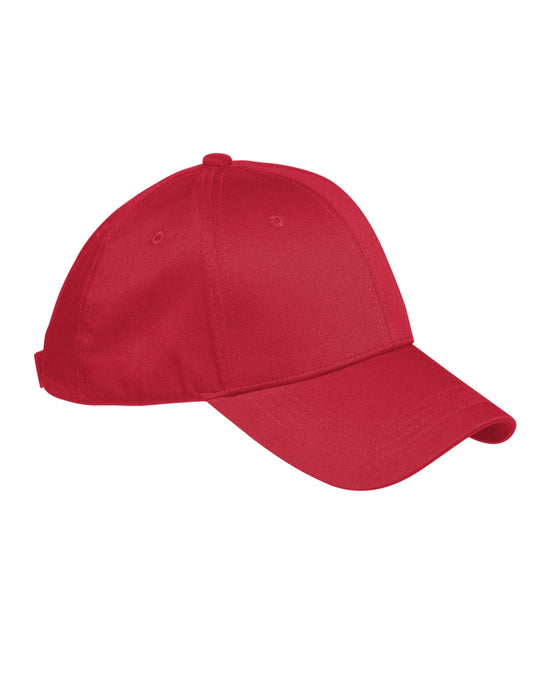 Red Custom Structured Embroidered Hat