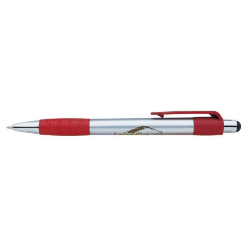 Red Custom Stylus Ballpoint Pen