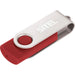 Red Custom USB Flash Drive 1GB of memory
