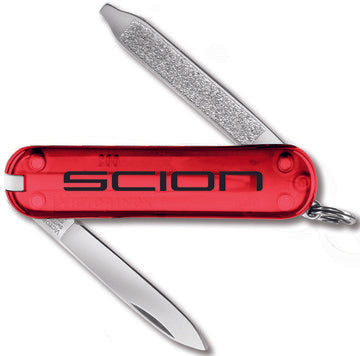 Ruby Custom Escort Swiss Army Knife