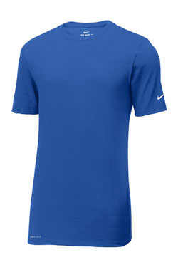 Rush Blue Custom Nike Cotton T-Shirt