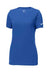 Rush Blue Custom Nike Dri-FIT Ladies Cotton Feel T-Shirt