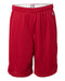 Scarlet Custom Champion Polyester Mesh 9" Shorts