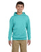 Scuba Blue Custom Jerzees Youth Hooded Sweatshirt