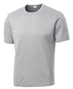 Silver Custom Dry Performance T-Shirt