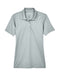 Silver Ladies Dry Wicking Polo With Logo