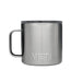Silver Custom YETI 14 oz Rambler Mug