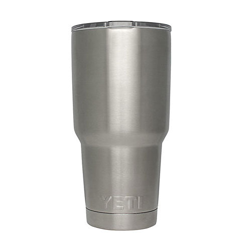 YETI-30-oz-silver-stainless-steel-tumbler-sand-blasted-engraved-personalized-logo-lazerworx