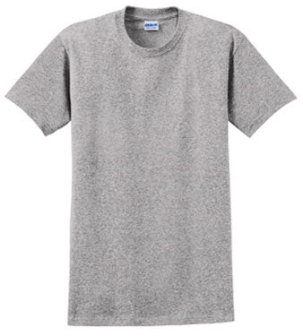 Sport Grey Custom Gildan Ultra Cotton T-Shirt