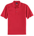 Sport Red Nike Dri-FIT Textured Polo With Logo