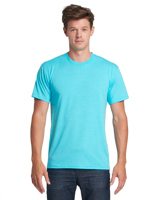Tahiti Blue Custom Next Level TriBlend T-Shirt