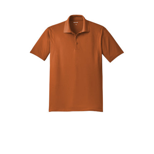 Texas Orange Micropique Sport Wick Polo With Logo