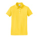 Tour Yellow Nike Dri-FIT Ladies Texture Shirt With Logo