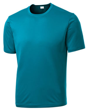Tropic Blue Custom Dry Performance T-Shirt