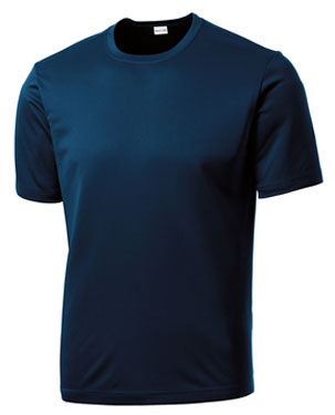 True Navy Custom Dry Performance T-Shirt