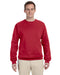 True Red Custom Jerzees Crewneck Sweatshirt