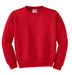 True Red Custom Jerzees Youth Sweatshirt