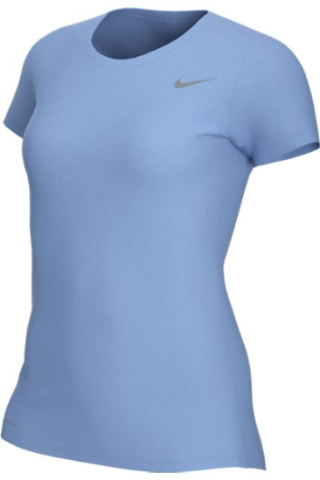 Valor Blue Custom Nike Dri-FIT Ladies T-Shirt