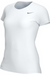 White Custom Nike Dri-FIT Ladies T-Shirt