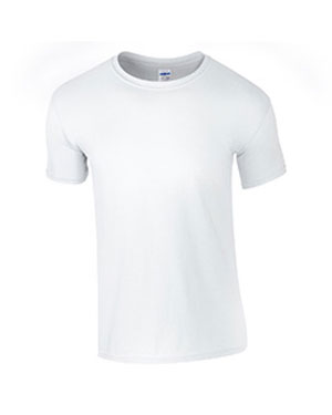 White Custom Gildan Soft Style T-Shirt