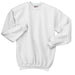 White Custom Hanes Crewneck Sweatshirt