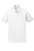 White Nike Dri-FIT Solid Icon Pique Modern Fit Polo With Logo