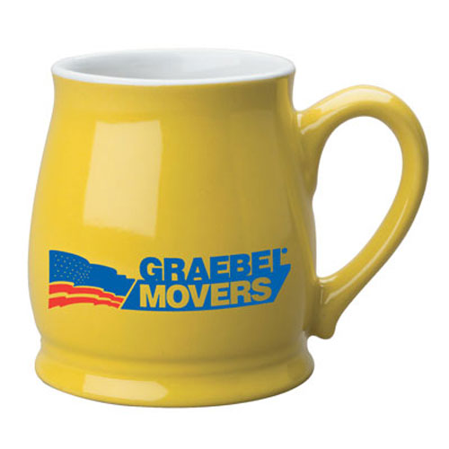 Yellow Custom Spokane Coffee Mug